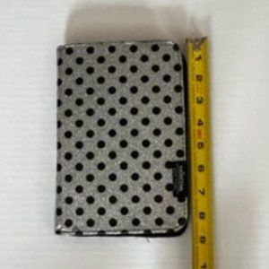 Collection New York Polka Dots + Silver Glitter Tablet Cover Stand Case